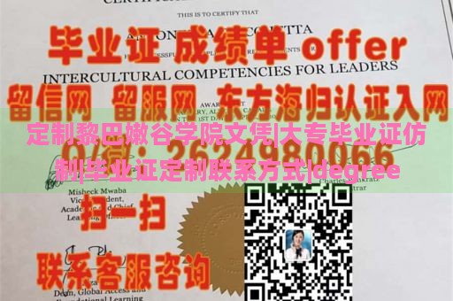 定制黎巴嫩谷学院文凭|大专毕业证仿制|毕业证定制联系方式|degree